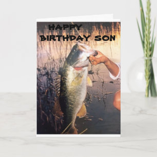HAPPY **BIRTHDAY** TO MY **SON** CARD