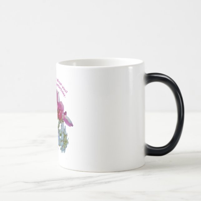 Happy Birthday to my wife Color Morph Mug (Right)