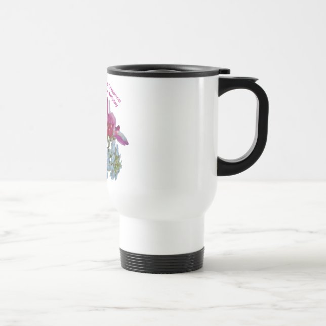 Happy Birthday to my wife Travel Mug (Right)
