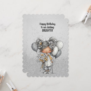 Happy Birthday to our Darling Daughter Card