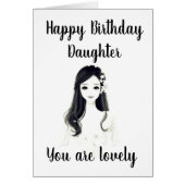 **HAPPY BIRTHDAY** TO OUR "LOVELY DAUGHTER" (Front)