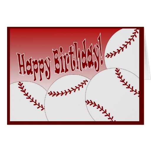 Happy Birthday to Softball Player From Biggest Fan Card | Zazzle