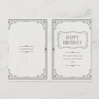 Happy Birthday to Someone Amazing Postcard