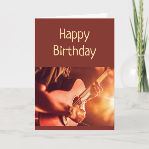 Happy Birthday to Someone Old Enough Great Bands Card