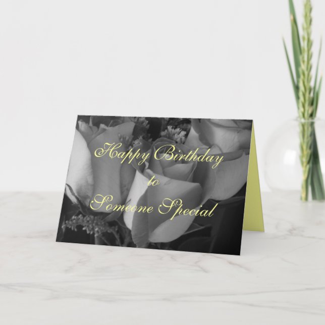 Happy Birthday to Someone Special Card (Front)