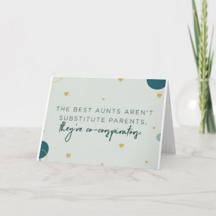 HAPPY BIRTHDAY TO **THE BEST AUNT EVER!** CARD