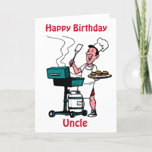 HAPPY BIRTHDAY TO THE BEST GRILL MASTER *UNCLE* CARD