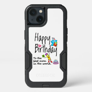 Happy Birthday to the best mom in the world iPhone 13 Case