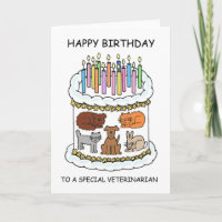 Happy Birthday to Veterinarian