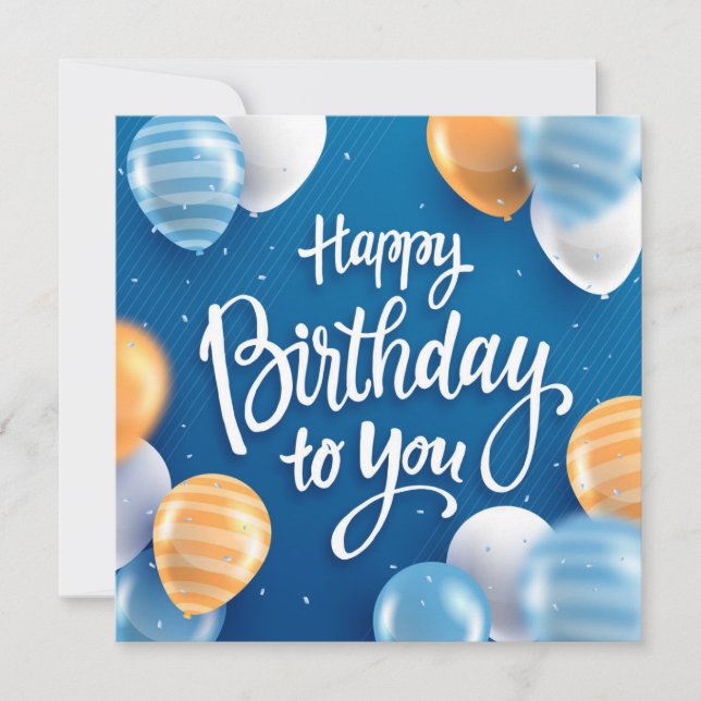 Happy Birthday to You (Front)