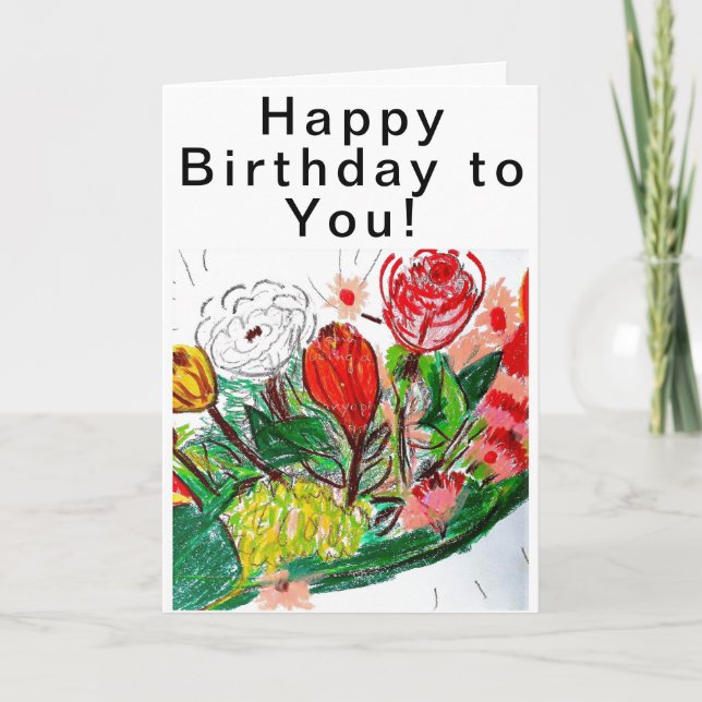 Happy Birthday to You Card (Front)