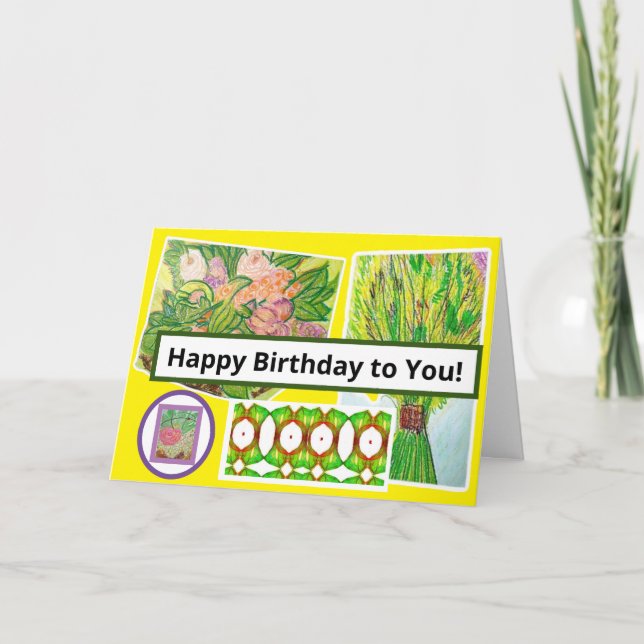 Happy Birthday to You! Card (Front)