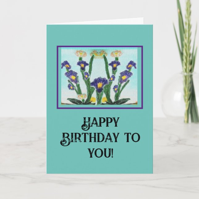 Happy Birthday to you! Card (Front)