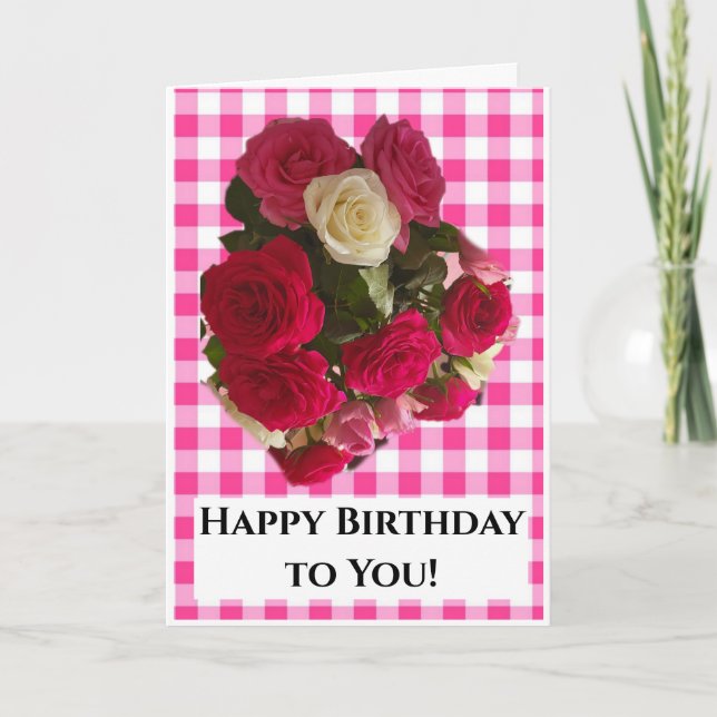 Happy |Birthday to You! Card (Front)