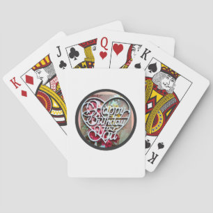 Happy Birthday to You Classic Playing Cards