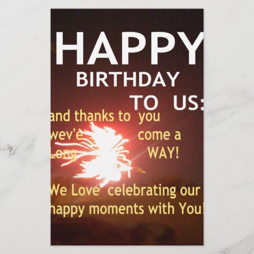 Happy Birthday TO YOU Greeting Card