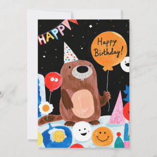 Happy birthday to you holiday card