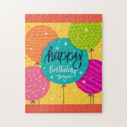 Happy Birthday To You Jigsaw Puzzle