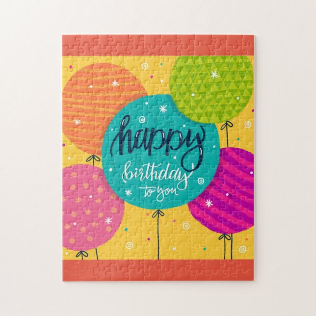 Happy Birthday To You Jigsaw Puzzle (Vertical)