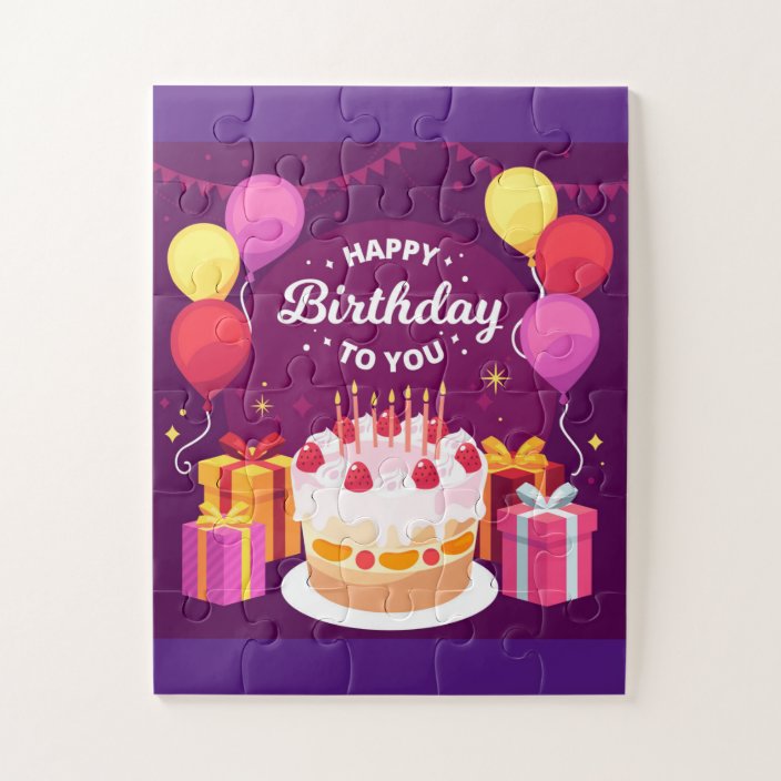 Happy Birthday To You Jigsaw Puzzle