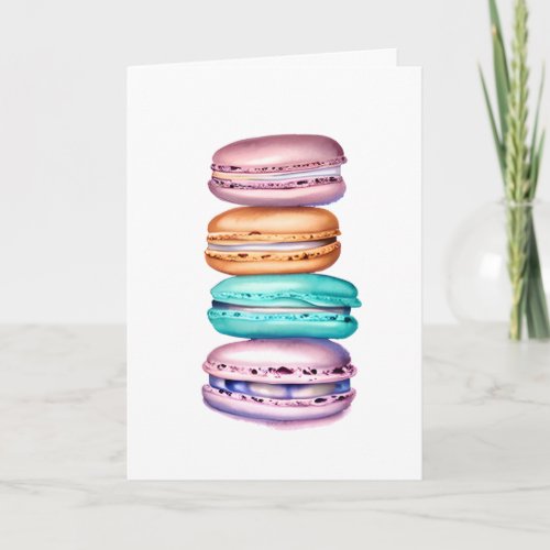 Happy Birthday To You  Macaron Pun Card