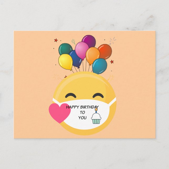 Happy Birthday to You Postcard (Front)