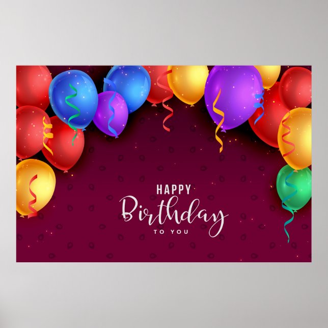 Happy Birthday to You Poster (Front)