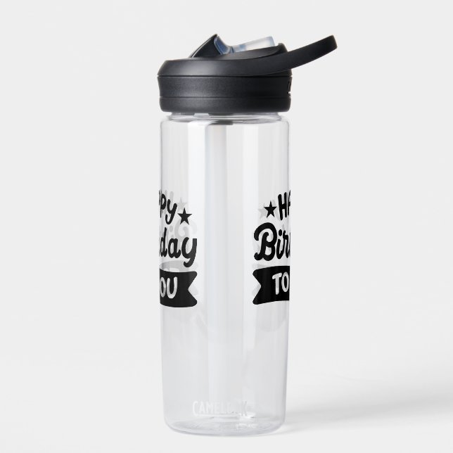 Happy Birthday to you Water Bottle (Left)