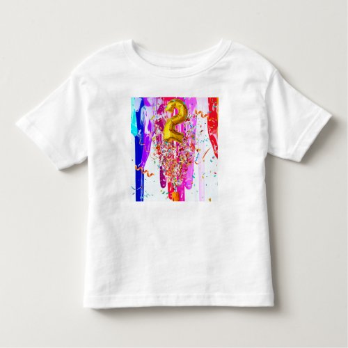 Happy Birthday Toddler T_shirt