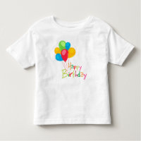 Happy Birthday Toddler T-shirt