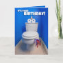 Happy Birthday Toilet Potty Humor Holiday Card