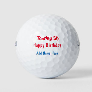 Happy Birthday Tour Golf Balls