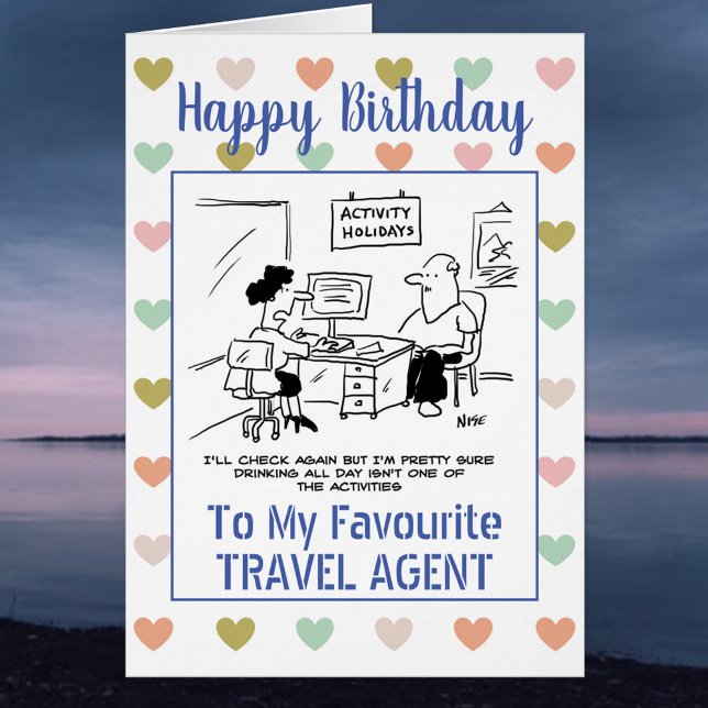 Happy Birthday Travel Agent Cards (Creator Uploaded)