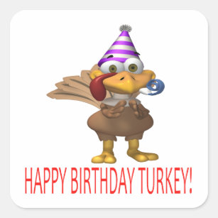 Happy Birthday Turkey Gifts on Zazzle