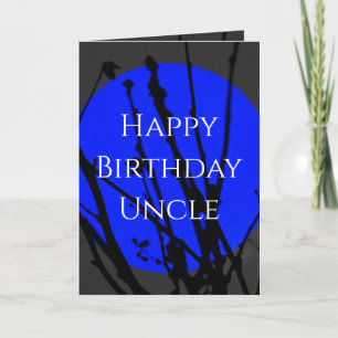 Happy Birthday Uncle Greeting Card