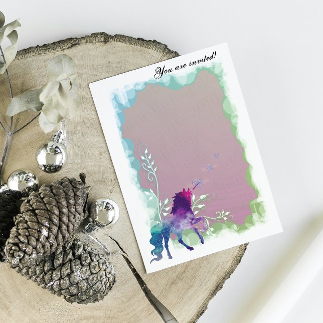 Happy Birthday Unicorn Template (Creator Uploaded)