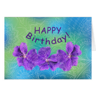 Zen Birthday Greeting Cards 