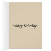 Happy Birthday "Water Snake" Cards (Inside (Right))