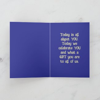 Happy Birthday/We celebrate you