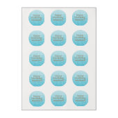 Happy Birthday Weekend Edible Frosting Rounds (Sheet)