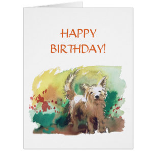 Happy birthday! West highland terrier! Cards