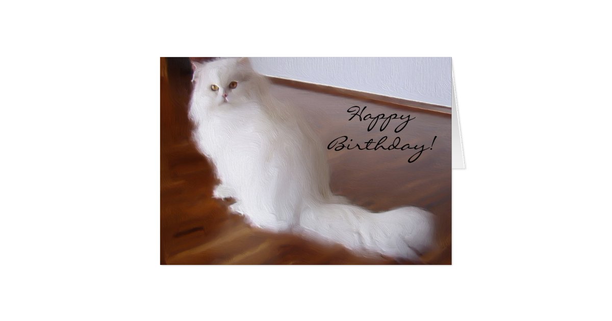 Beautiful 55 Persian Happy Birthday Card