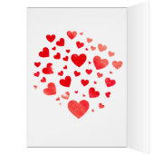 Happy Birthday Wife Cute Duck Red Boots (Inside (Left))