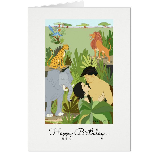 Happy Birthday Wild Thing Cards (Front)