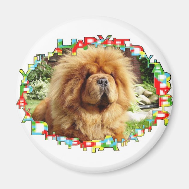 Happy birthday WILDboy Magnet (Front)