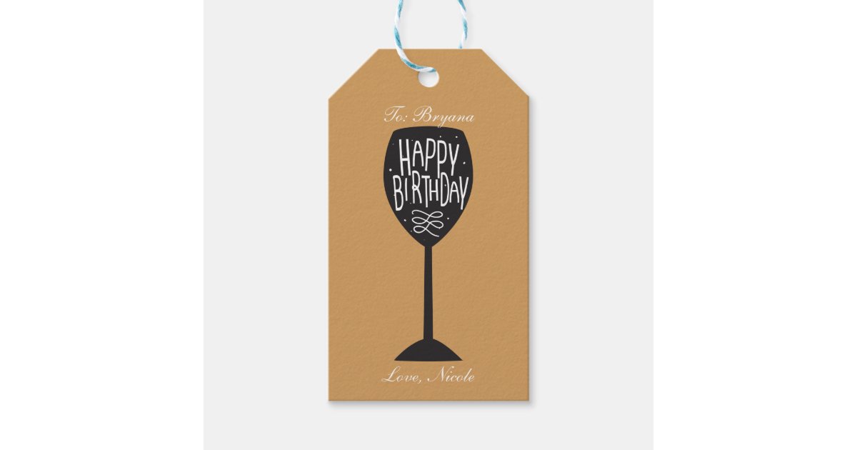 Free Free Happy Birthday Wine Svg 804 SVG PNG EPS DXF File