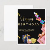 Happy Birthday Wishes  (Front/Back)