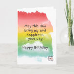 Happy Birthday Wishes Card