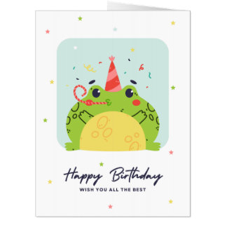 Happy Birthday – Wishing You a Day Full of Joy Card