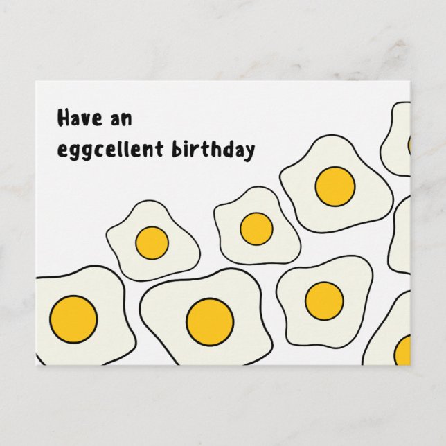 Happy Birthday – Wishing You a Day Full of Joy Postcard (Front)